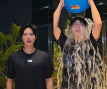 パク・ボゴムが氷バケツ・チャレンジ。次に指名した俳優たちは?