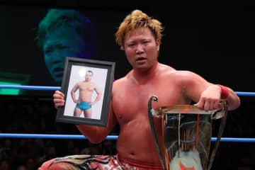 【全日本】宮原、涙の王道T制覇を亡き長尾一大心さんに捧ぐ「一大心が誇った、このリングをさらにキラキラしたものにしていく」