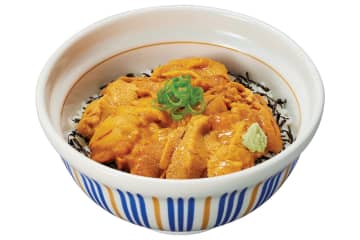 なか卯、ミョウバン不使用の「ウニ丼」「雲丹おろしうどん」いよいよ発売！