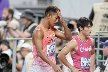 サニブラウン 10秒37で予選敗退「本当にもったいない」リレーについては「走る走らないは話し合ってのことになる」【世界陸上 男子100m】