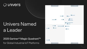 Univers、2025 Gartner（R） Magic Quadrant（TM）グローバル産業向けIoTプラットフォーム分野においてリーダーに選出