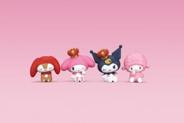 ガチャ「肩ズンFig.マイメロディ＆クロミ アニバーサリーコレクション」10月上旬発売マイメロディのはとこ「リトルフォレストフェロォ」と友達の「マイスウィートピアノ」も登場