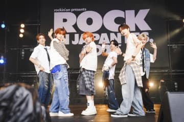 TWS、〈ROCK IN JAPAN FESTIVAL 2025〉のステージで観客を魅了 全8曲を披露