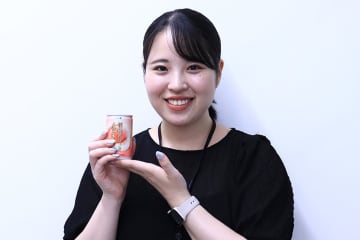 桃の風味をそのまま楽しめる「福島あかつき もも」、今年は缶で販売