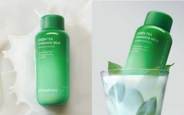 【INNISFREE】人気グリーンティーラインから潤い守る化粧水＆クリーム登場