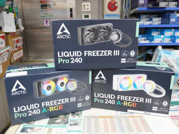 ARCTICの水冷クーラー「Liquid Freezer III Pro 240」が入荷、計3モデル