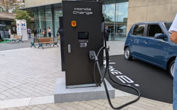 ホンダ、新充電ネットワークサービス「ホンダチャージ」始動 日本初となるEVと充電器の自動認証が可能
