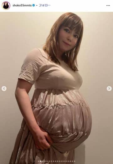 双子妊娠の中川翔子「むくみも人間の限界に...」　せまる臨月、子は計4000グラム超「ギリギリまでがんばろう」