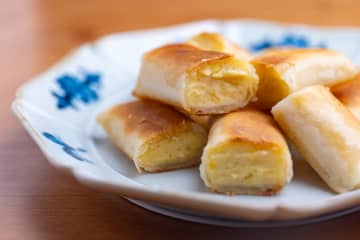 新感覚スイーツ！バター香る「さつまいもクリチー春巻き」がおいしすぎる！！