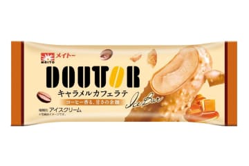 ドトールコーヒー監修「ドトール キャラメルカフェラテ」本格コーヒーアイスクリーム×キャラメルチョコ
