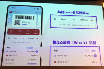 PayPay、ついに海外利用に対応　9月下旬から韓国で「いつものPayPay」