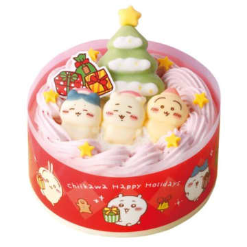 セブンイレブン「ちいかわ」「パペットスンスン」クリスマスケーキを発売