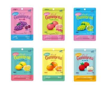 おいしくちゃっかりセルフケア！栄養素を配合したグミシリーズ「Gummy-na(グミーナ)」を9月22日(月)新発売