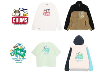 オリオンビール「CHUMS」とコラボしたトートバッグ/ロンT/パーカー/フリースジャケットなど発売