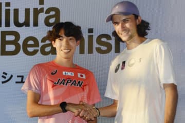 三浦「世界一が最大目標」　金メダリストと対談