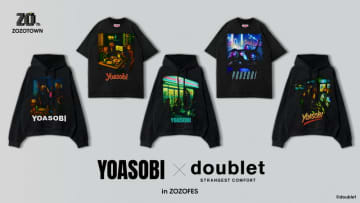 YOASOBI×ファッションブランド・doubletのコラボアイテムを【ZOZOFES】会場販売