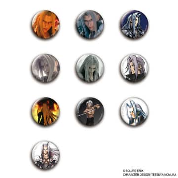 『FF7』セフィロスしか入っていない！歴代イラストやCGを取り揃えたカンバッチBOXが予約受付開始