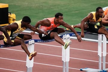 男子110m障害、村竹ラシッド5位入賞　メダル逃しカメラの前で号泣「何が足りなかったんだろう」繰り返す【東京世界陸上】