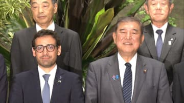 「重要鉱物・蓄電池などでEUとの協力に期待」石破首相　上級副委員長と会談　国連総会での演説にも意欲