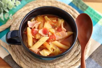 包丁いらず！10分で完成「脂肪燃焼ミネストローネ」