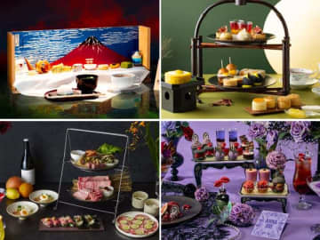 【東京】今話題の「進化系アフタヌーンティー」4選！ 芸術・肉寿司・お月見・ANNA SUIコラボまで