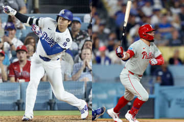 大谷翔平 20試合連続出塁も一発出ず シュワバーが53号で本塁打争いは4本差に