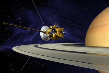 8年前、カッシーニが土星の大気へ突入（2017年9月15日）