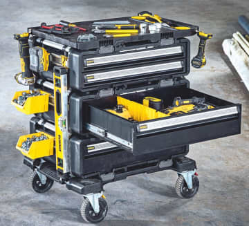 業界最長800㎜ストレージ登場　DEWALT新型TOUGHSYSTEM2.0 DXLシリーズ発売