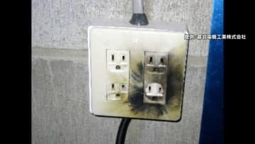 コンセントや電源コードが黒焦げ…家電やPC壊す“雷サージ”　対策には雷ガード付き電源タップが有効