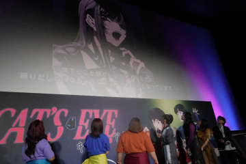 ＡＤＯが主題歌担当した新作アニメ「キャッツ♡アイ」イベントに降臨