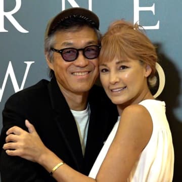 梅宮アンナ「2人でドライブをして京都まで」　夫・世継恭規とそろって初の公の場で幸せオーラ全開