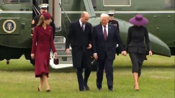 「国賓として異例の2度目の訪問」トランプ大統領がチャールズ英国王と面会　馬車のパレードなど盛大な歓迎受ける