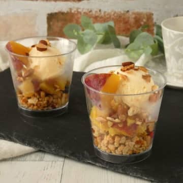 パパッと作れておやつにぴったり！「さつまいもパフェ」