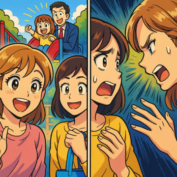 「素敵な旦那さんね」と近づいてきたママ友。だが『本当の目的』を知り、背筋が凍りついた話【短編小説】