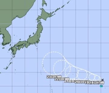 あすにも台風発生か　来週、日本近海に進む予報【台風情報】