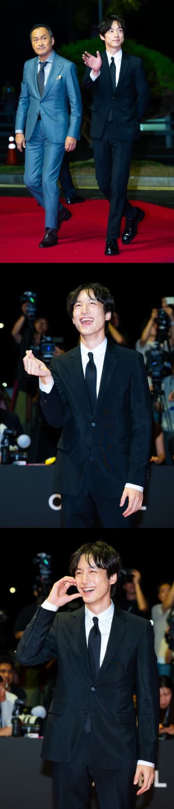 坂口健太郎、“三角関係”報道後初の公の場…釜山国際映画祭レッドカーペットに笑顔で登場【PHOTO】