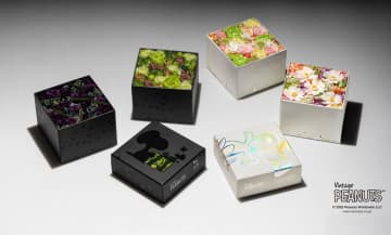 スヌーピーが花に舞う ニコライ・バーグマン25周年×ピーナッツ75周年コラボフラワーボックスが9月18日から数量限定で発売開始！