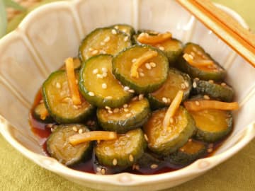 【きゅうりのキューちゃん再現】煮込み2分！パリポリ食感に