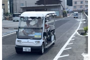 デマンド交通にグリスロ活用　トヨタ関連会社、長崎五島の交通空白解消へ