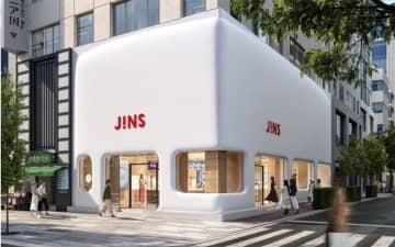 ジンズ／東京・銀座にグローバル旗艦店「JINS銀座店」2026年春オープン