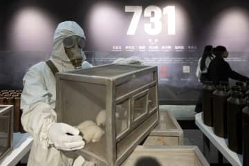 映画「731」撮影過程特別展開催　黒竜江省ハルビン市