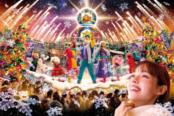 USJクリスマスイベントをリニューアル　新ショー「ライト・アップ・ザ・ナイト ～クリスマス・セレブレーション～」公演