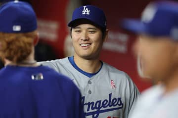「大谷翔平の近くにビル・ゲイツ！」ネット騒然...ド軍本拠地に現われた“マイクロソフト創業者”にLA記者も反応「試合後のクラブハウス前でも見た！」