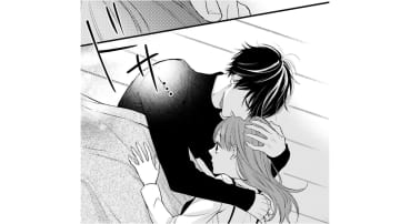 えっ、 接触禁止の約束なのに…。寝ている彼にブランケットをかけようとすると突然に!?【黒崎さんの一途な愛がとまらない  #21】