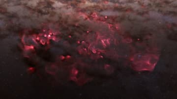 太陽系から半径4000光年以内　天の川銀河の外から見たような星形成領域の3DマップをESAが動画公開