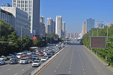 瀋陽で車がクラクション　「九・一八」事変９４周年