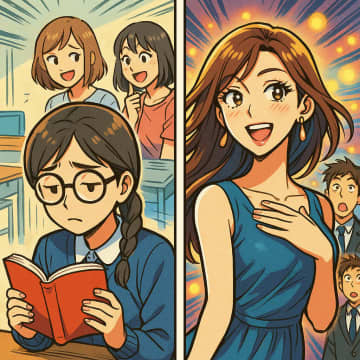 笑われた「地味で冴えない学生時代」…でも同窓会で見せた姿にクラス全員が息を呑んだ【短編小説】
