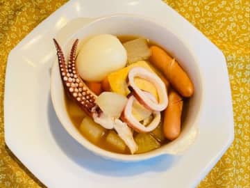 味しみしみ！めんつゆでおでん！