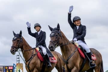 【セントライト記念】勝浦正樹元騎手＆武士沢教官が誘導馬で登場