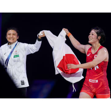 森川美和がレスリング世界選手権2度目のV！ 伊調馨氏のもと28年ロス五輪目指す